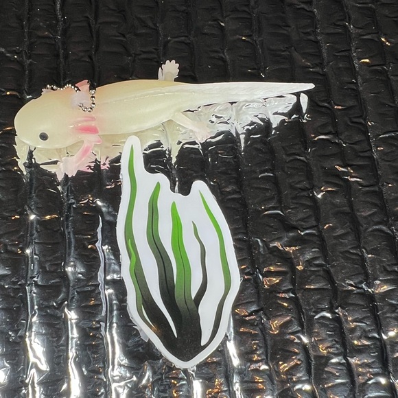 PLANT Axolotl Crazy Trending WaterProof Single Decor Accent Sticker - Picture 3 of 3